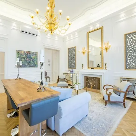 Apartament Bpr The Golden Astoria With Balcony And A/c Budapeszt